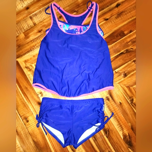 Reebok layered tankini - Picture 1 of 3